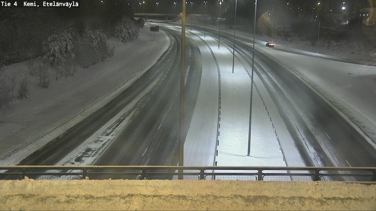 Kelikamerat Kuva Tie 4 Kemi, Etelänväylä, Kemi, Lappi