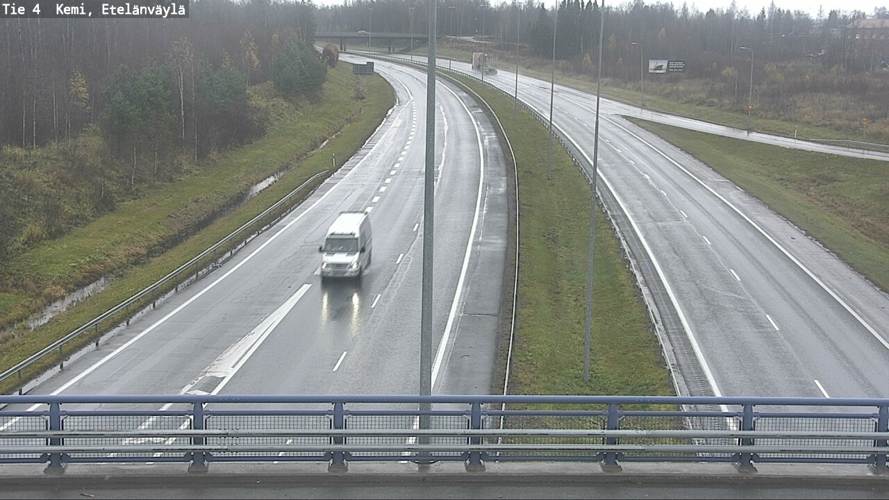 Kelikamerat Kuva Tie 4 Kemi, Etelänväylä, Kemi, Lappi