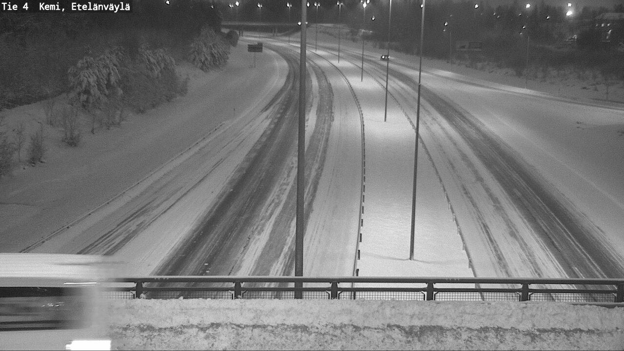 Kelikamerat Kuva Tie 4 Kemi, Etelänväylä, Kemi, Lappi