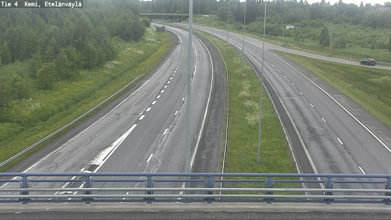 Kelikamerat Kuva Tie 4 Kemi, Etelänväylä, Kemi, Lappi