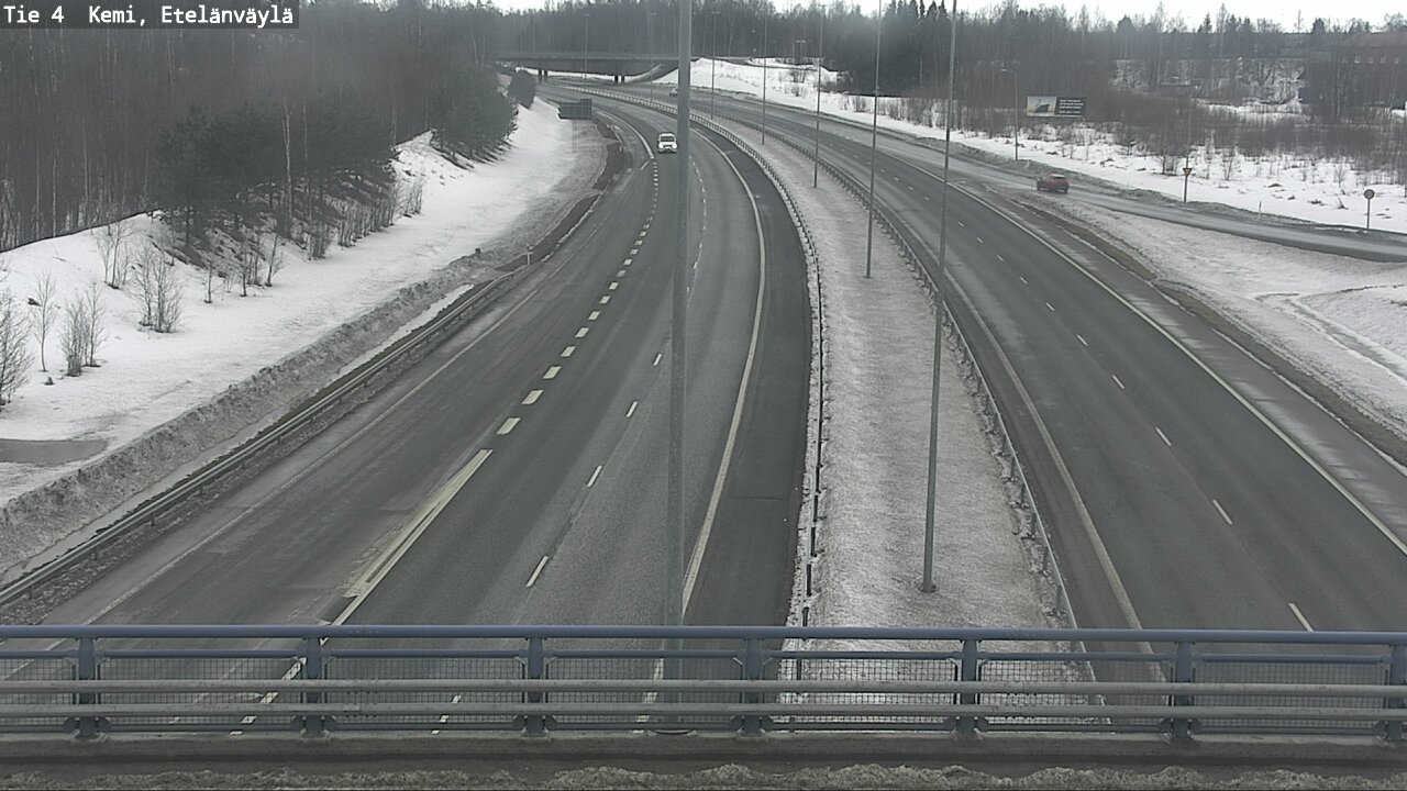Kelikamerat Kuva Tie 4 Kemi, Etelänväylä, Kemi, Lappi