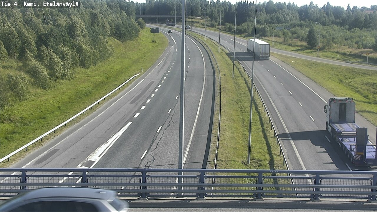 Kelikamerat Kuva Tie 4 Kemi, Etelänväylä, Kemi, Lappi