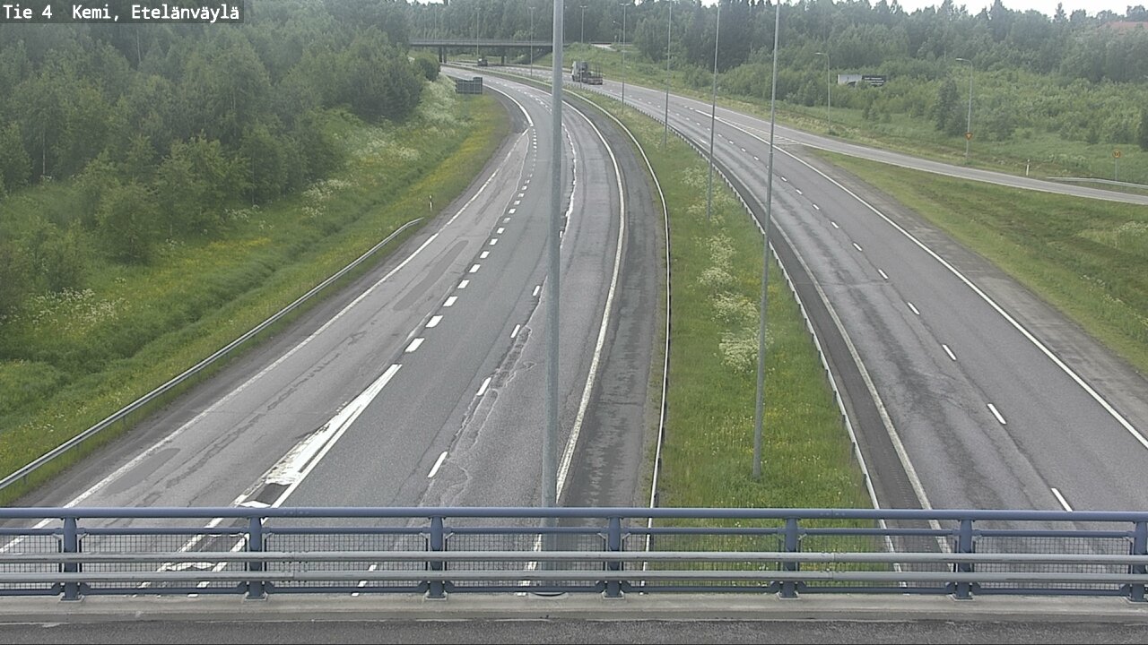 Kelikamerat Kuva Tie 4 Kemi, Etelänväylä, Kemi, Lappi