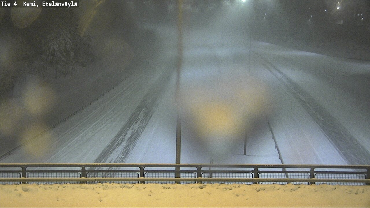 Kelikamerat Kuva Tie 4 Kemi, Etelänväylä, Kemi, Lappi