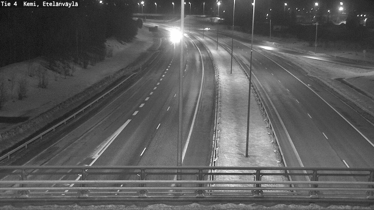 Kelikamerat Kuva Tie 4 Kemi, Etelänväylä, Kemi, Lappi