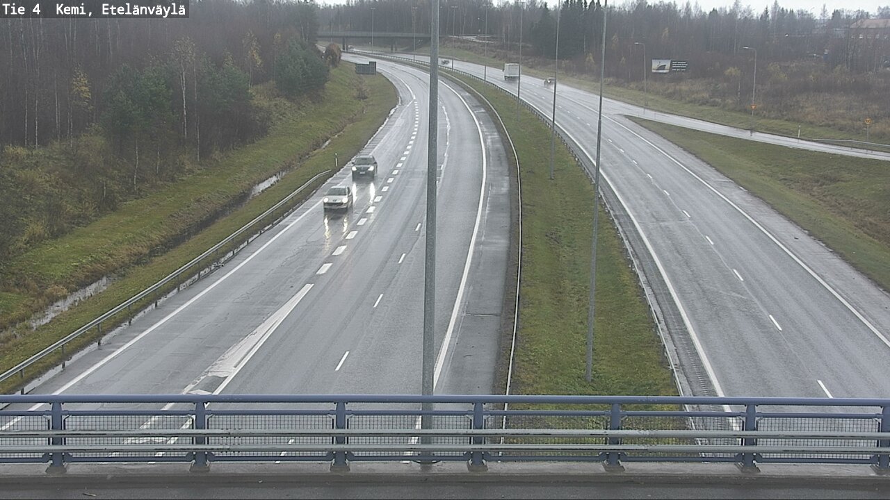 Kelikamerat Kuva Tie 4 Kemi, Etelänväylä, Kemi, Lappi