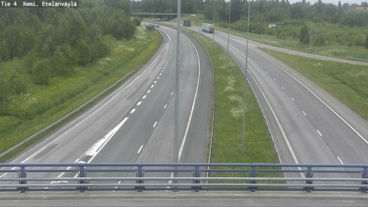 Kelikamerat Kuva Tie 4 Kemi, Etelänväylä, Kemi, Lappi