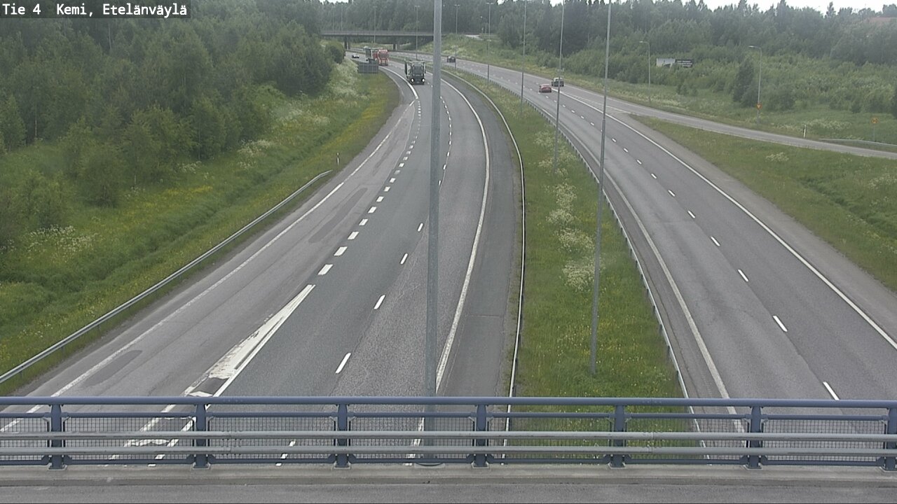 Kelikamerat Kuva Tie 4 Kemi, Etelänväylä, Kemi, Lappi