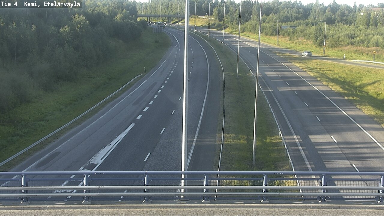 Weather Camera Image Road 4 Kemi, Etelänväylä, Kemi, Lappi