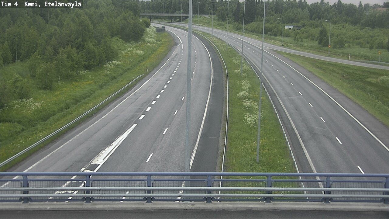 Kelikamerat Kuva Tie 4 Kemi, Etelänväylä, Kemi, Lappi
