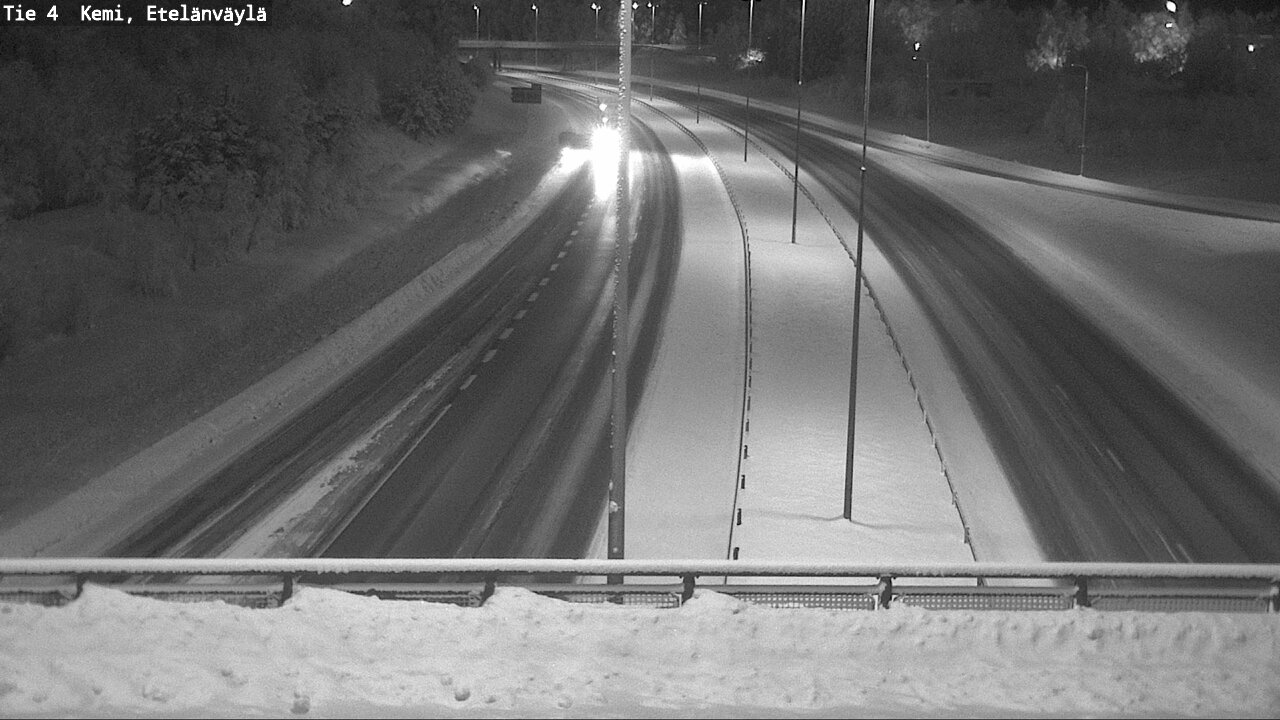 Kelikamerat Kuva Tie 4 Kemi, Etelänväylä, Kemi, Lappi
