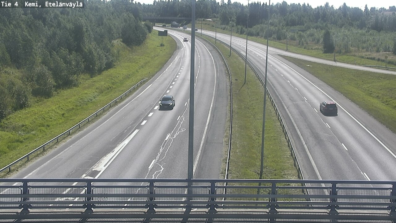 Kelikamerat Kuva Tie 4 Kemi, Etelänväylä, Kemi, Lappi