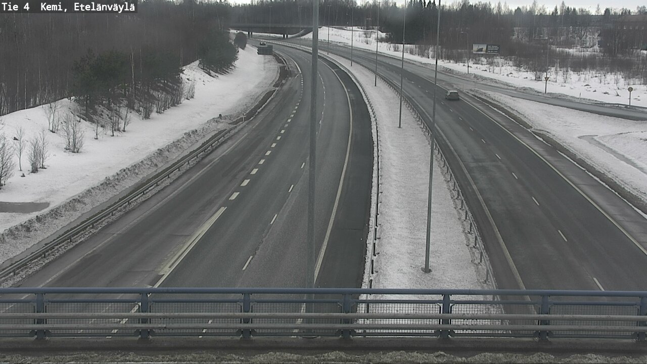 Kelikamerat Kuva Tie 4 Kemi, Etelänväylä, Kemi, Lappi