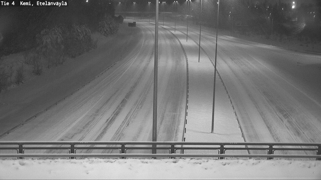 Kelikamerat Kuva Tie 4 Kemi, Etelänväylä, Kemi, Lappi