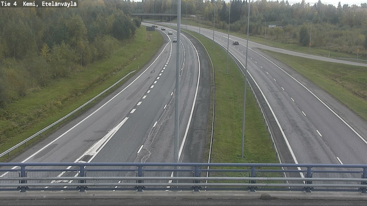 Kelikamerat Kuva Tie 4 Kemi, Etelänväylä, Kemi, Lappi