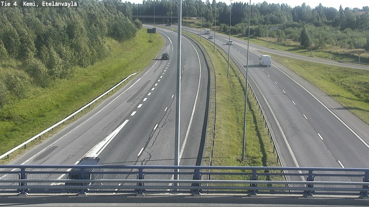 Kelikamerat Kuva Tie 4 Kemi, Etelänväylä, Kemi, Lappi