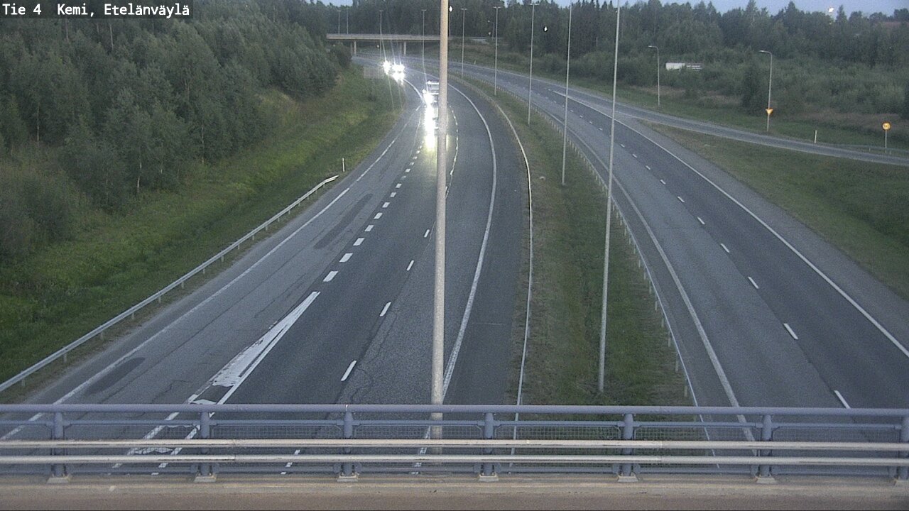 Kelikamerat Kuva Tie 4 Kemi, Etelänväylä, Kemi, Lappi