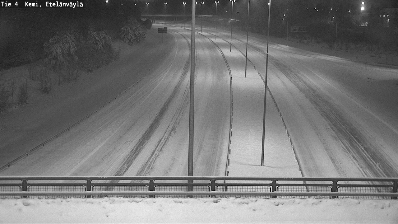 Kelikamerat Kuva Tie 4 Kemi, Etelänväylä, Kemi, Lappi