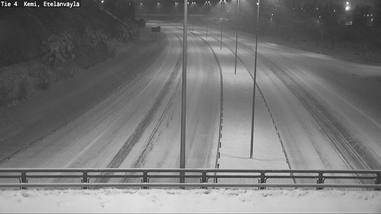 Kelikamerat Kuva Tie 4 Kemi, Etelänväylä, Kemi, Lappi
