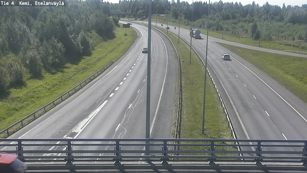Kelikamerat Kuva Tie 4 Kemi, Etelänväylä, Kemi, Lappi