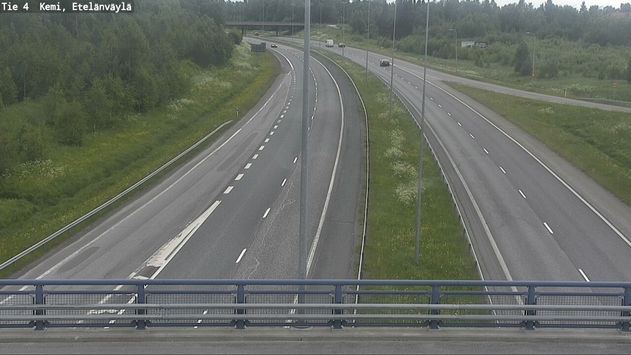 Kelikamerat Kuva Tie 4 Kemi, Etelänväylä, Kemi, Lappi