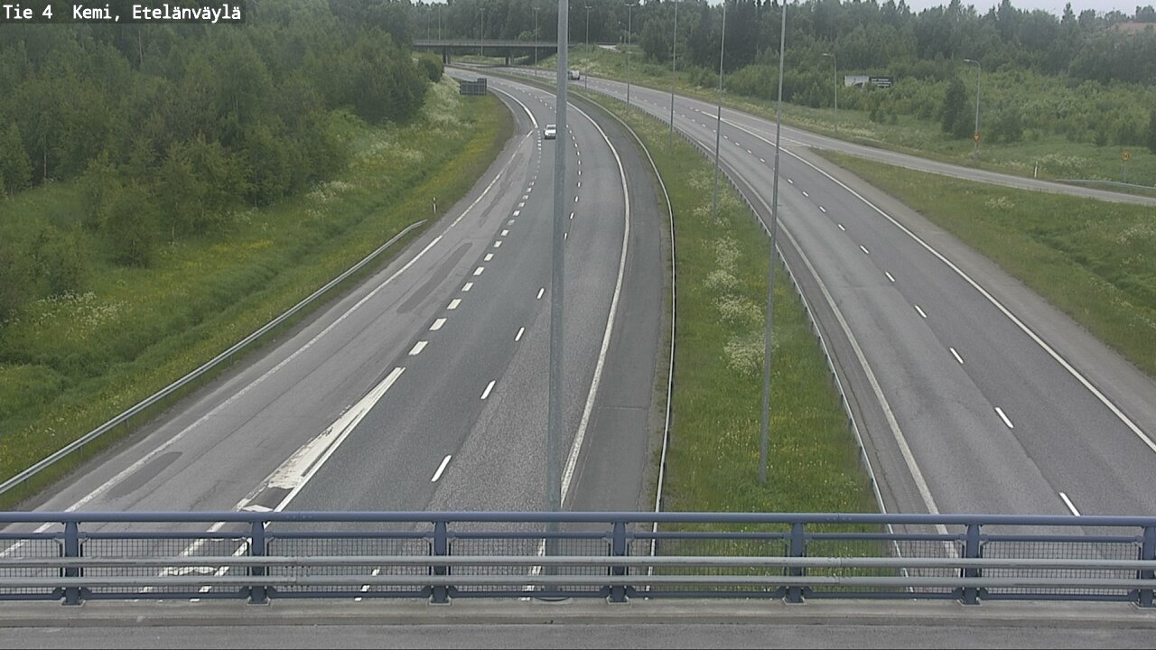 Kelikamerat Kuva Tie 4 Kemi, Etelänväylä, Kemi, Lappi
