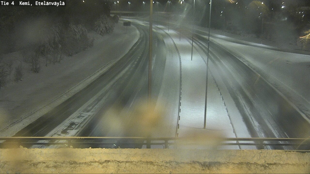 Kelikamerat Kuva Tie 4 Kemi, Etelänväylä, Kemi, Lappi