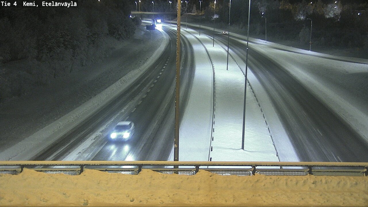 Kelikamerat Kuva Tie 4 Kemi, Etelänväylä, Kemi, Lappi