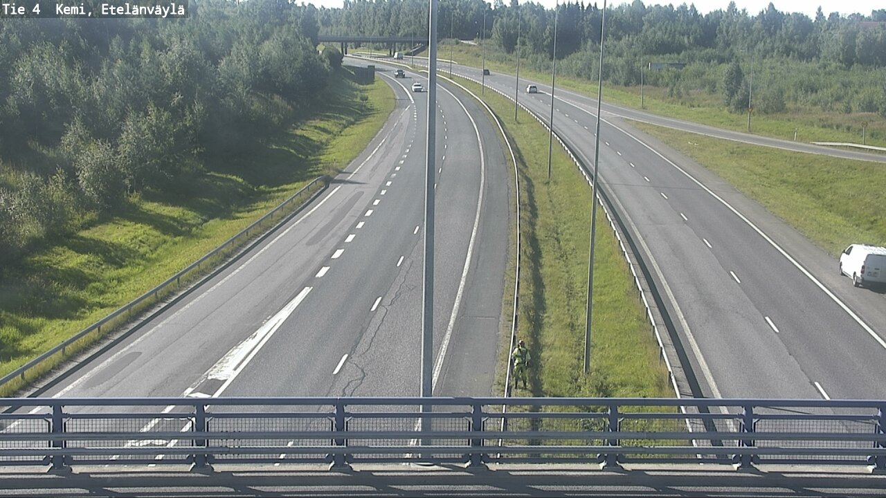 Kelikamerat Kuva Tie 4 Kemi, Etelänväylä, Kemi, Lappi