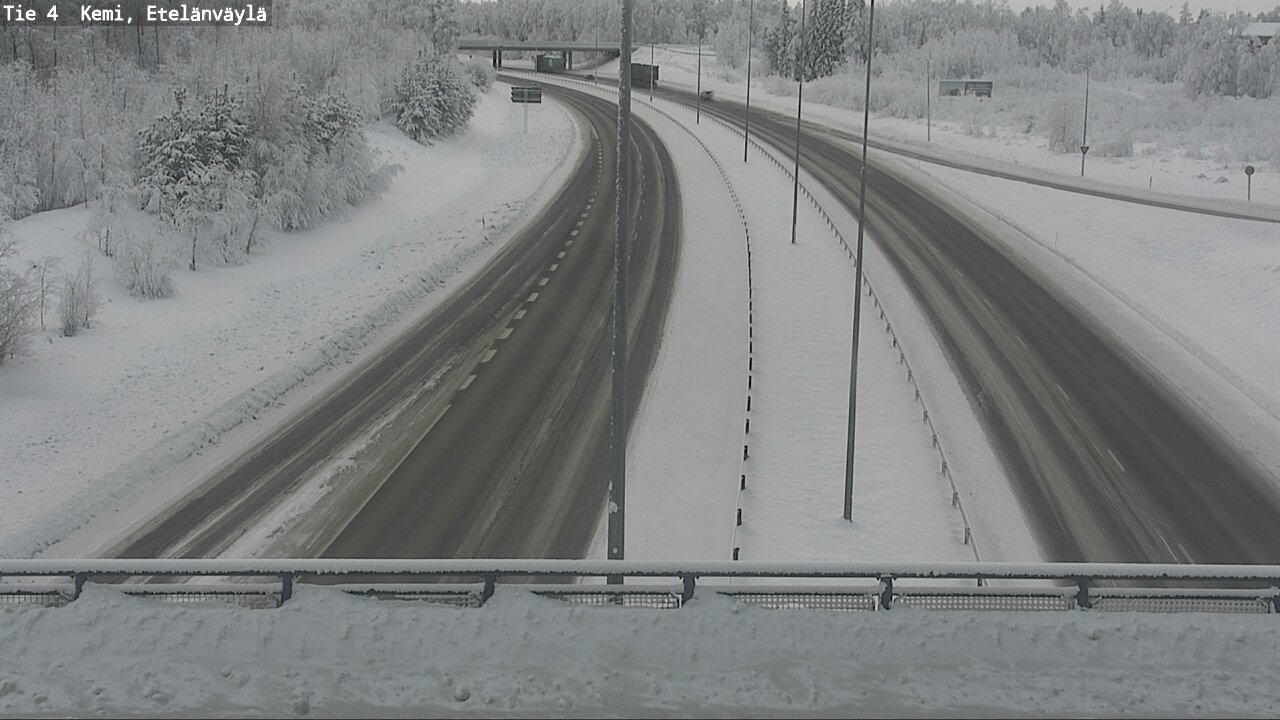 Weather Camera Image Road 4 Kemi, Etelänväylä, Kemi, Lappi