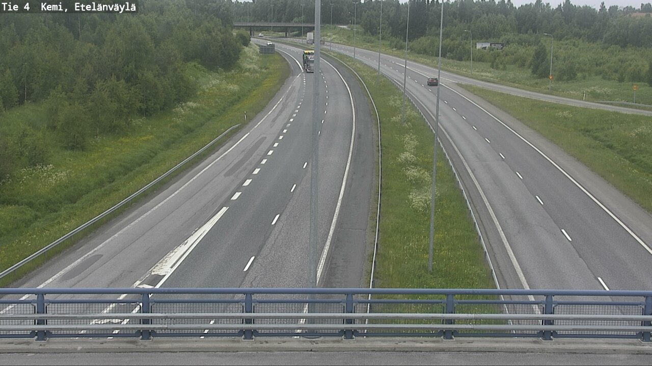 Kelikamerat Kuva Tie 4 Kemi, Etelänväylä, Kemi, Lappi