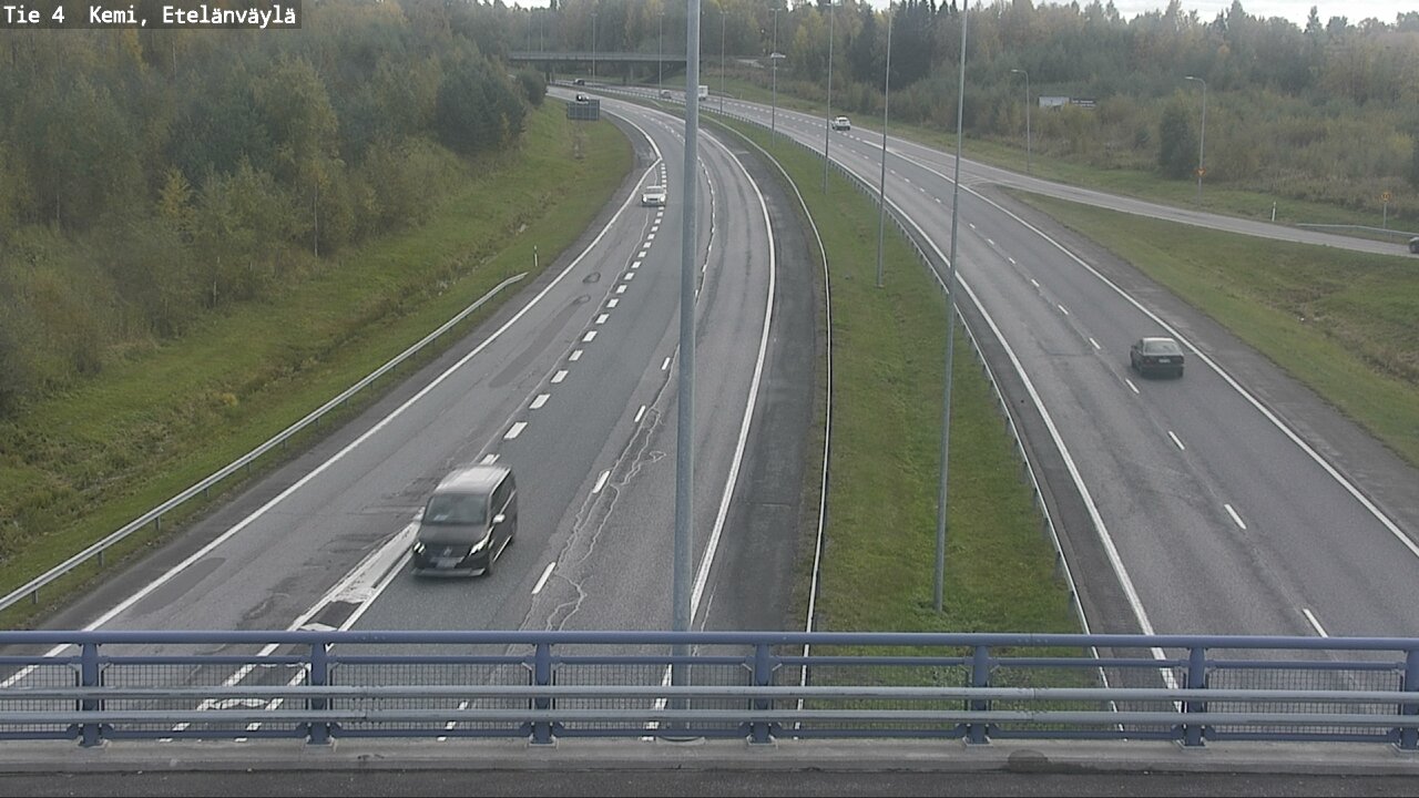 Kelikamerat Kuva Tie 4 Kemi, Etelänväylä, Kemi, Lappi