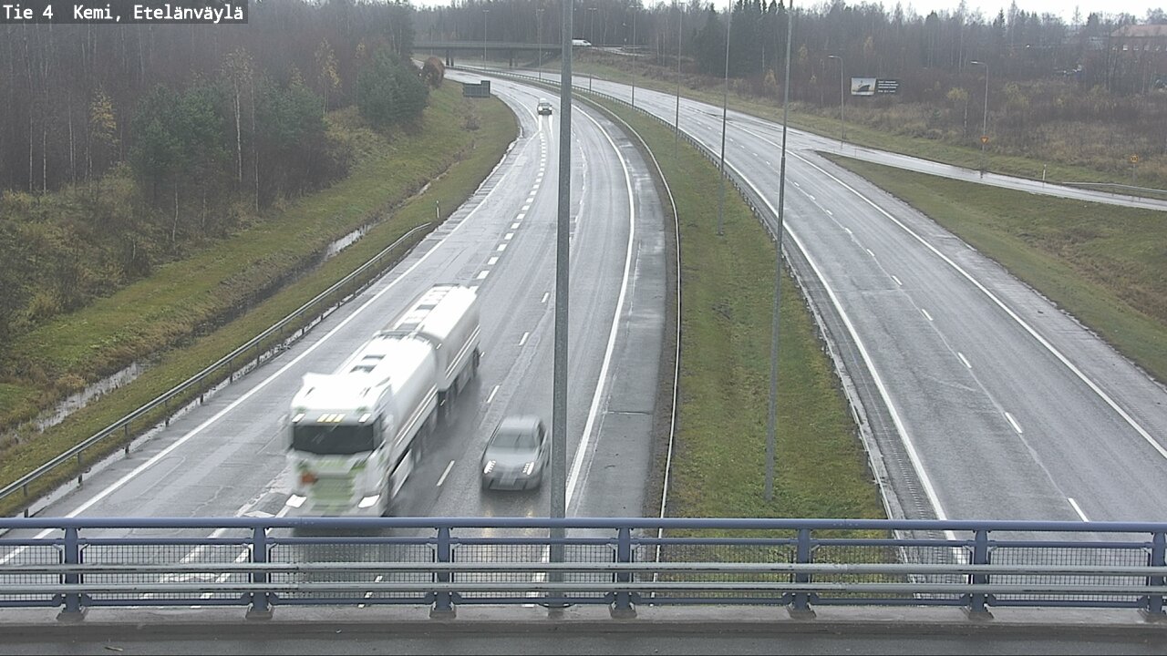 Kelikamerat Kuva Tie 4 Kemi, Etelänväylä, Kemi, Lappi