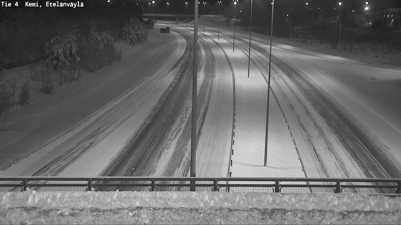 Kelikamerat Kuva Tie 4 Kemi, Etelänväylä, Kemi, Lappi