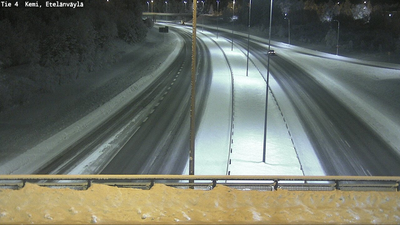 Kelikamerat Kuva Tie 4 Kemi, Etelänväylä, Kemi, Lappi