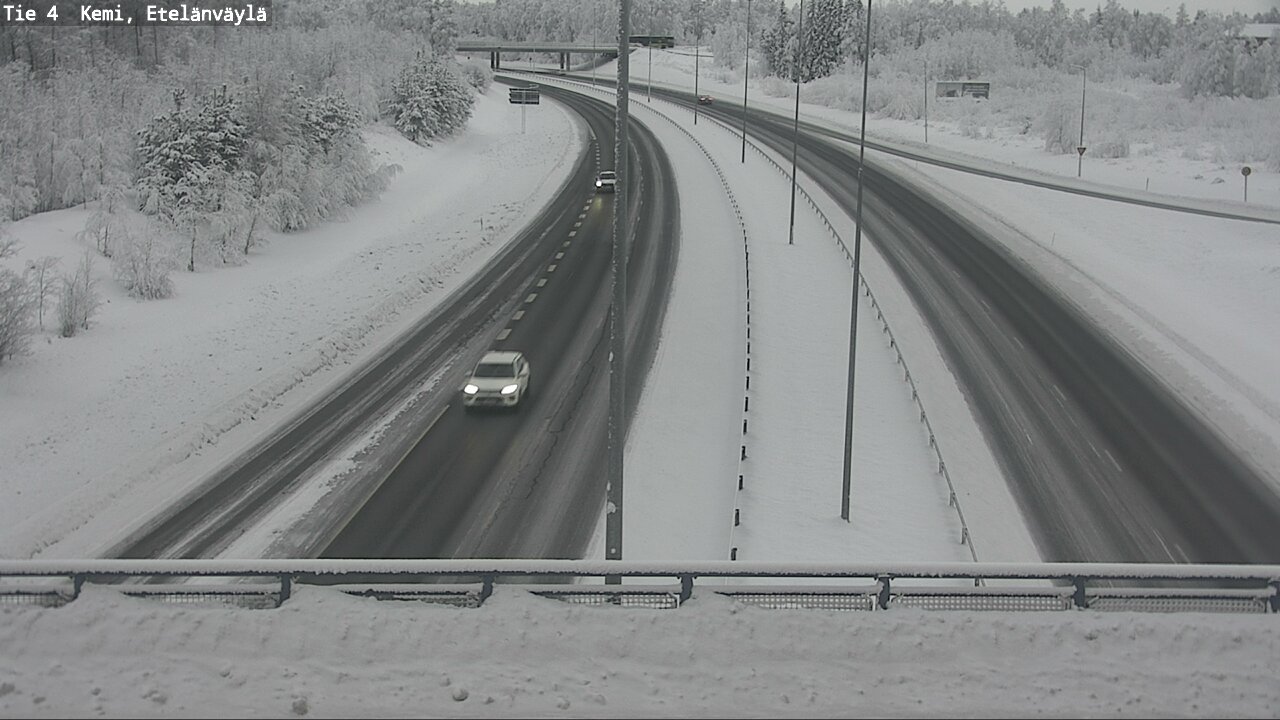 Kelikamerat Kuva Tie 4 Kemi, Etelänväylä, Kemi, Lappi