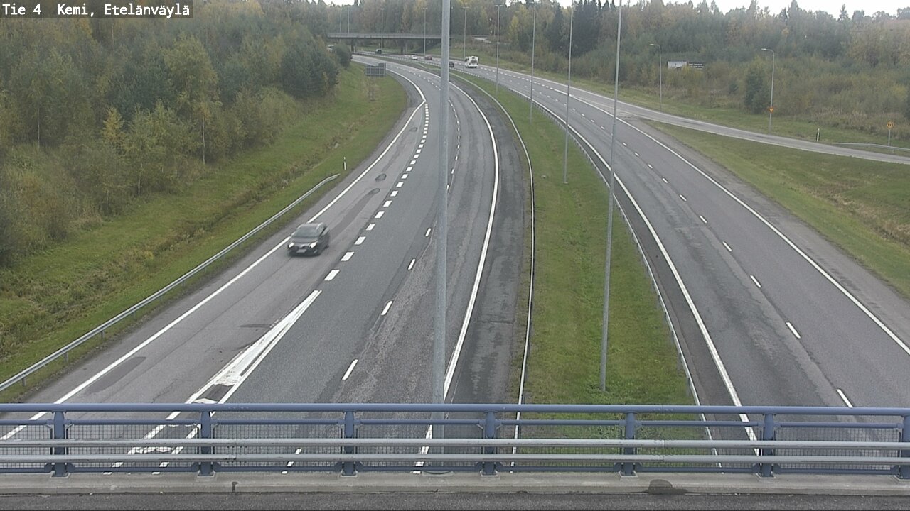 Kelikamerat Kuva Tie 4 Kemi, Etelänväylä, Kemi, Lappi