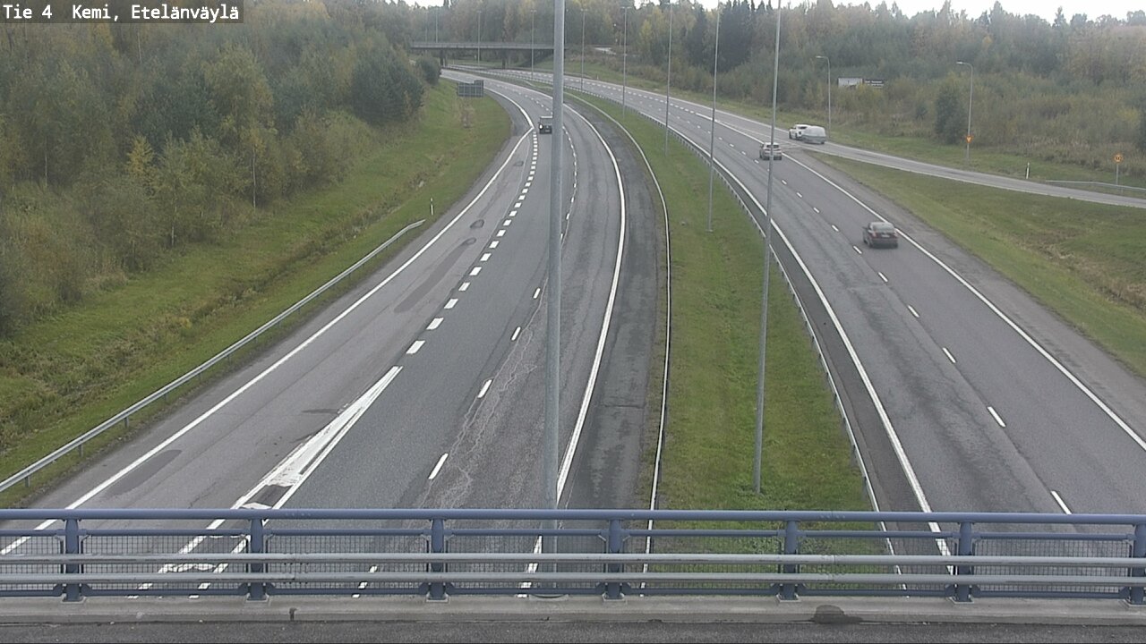 Kelikamerat Kuva Tie 4 Kemi, Etelänväylä, Kemi, Lappi