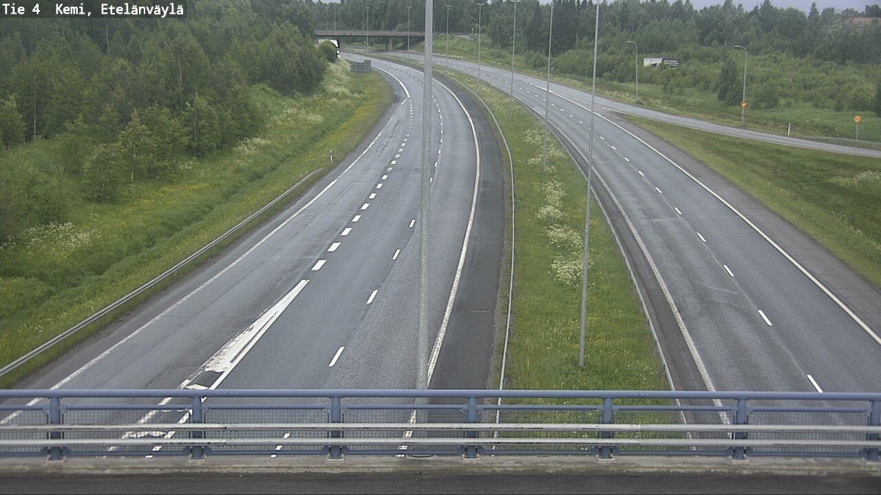 Kelikamerat Kuva Tie 4 Kemi, Etelänväylä, Kemi, Lappi