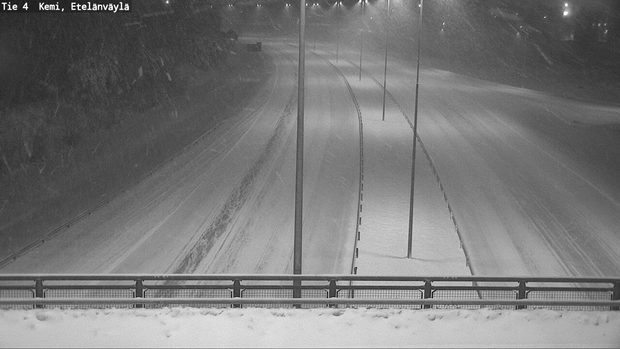 Kelikamerat Kuva Tie 4 Kemi, Etelänväylä, Kemi, Lappi
