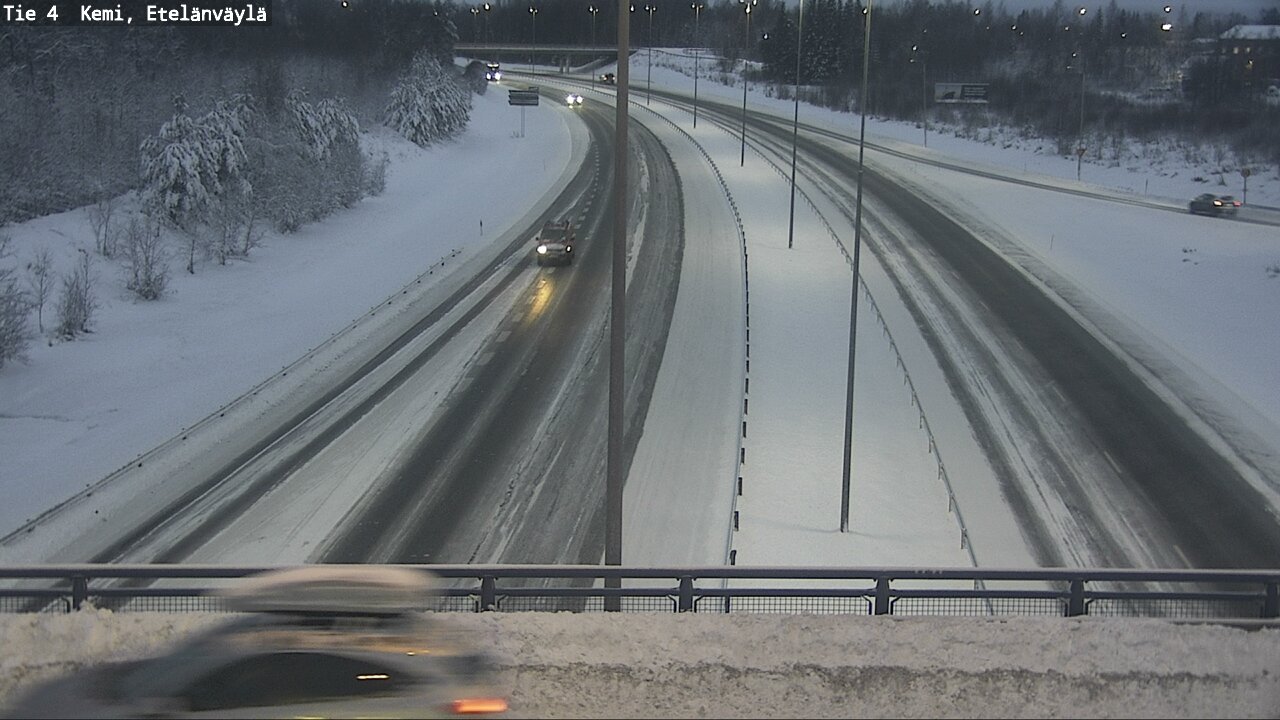 Kelikamerat Kuva Tie 4 Kemi, Etelänväylä, Kemi, Lappi