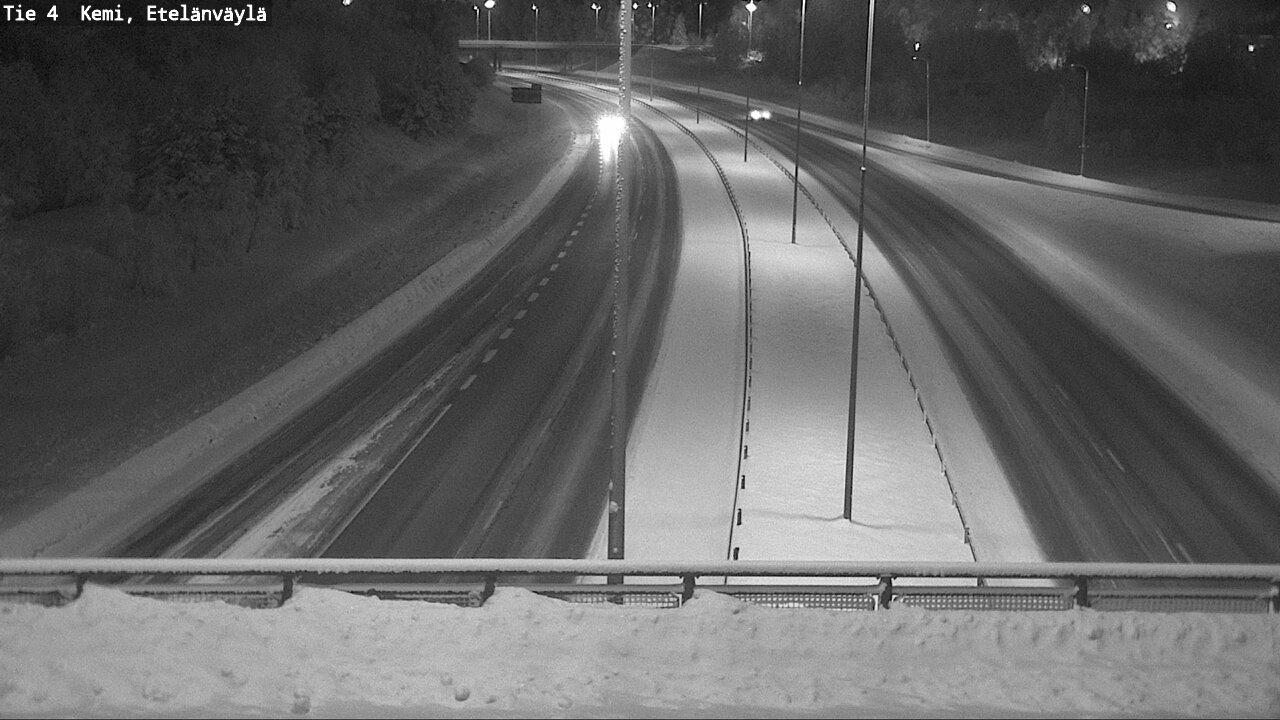 Kelikamerat Kuva Tie 4 Kemi, Etelänväylä, Kemi, Lappi