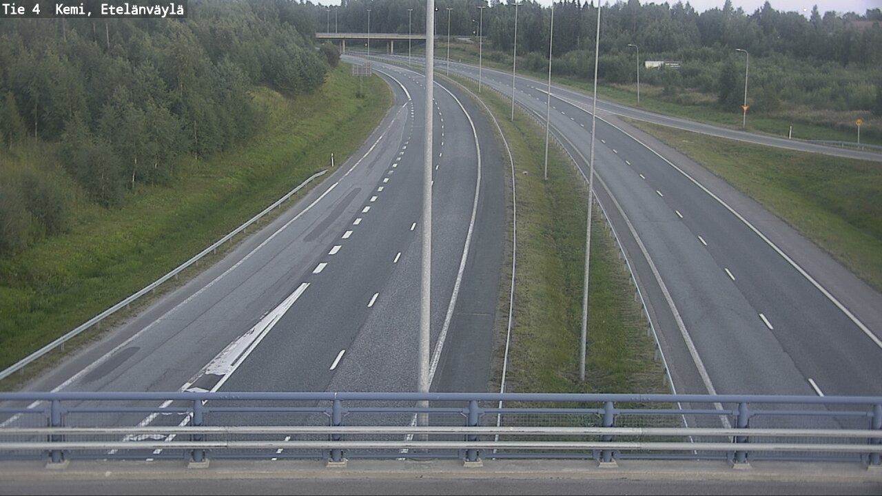 Kelikamerat Kuva Tie 4 Kemi, Etelänväylä, Kemi, Lappi
