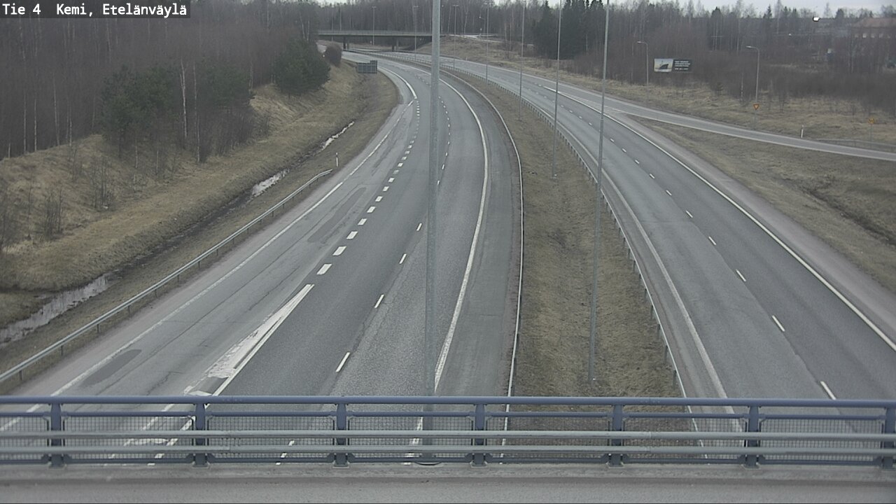 Kelikamerat Kuva Tie 4 Kemi, Etelänväylä, Kemi, Lappi