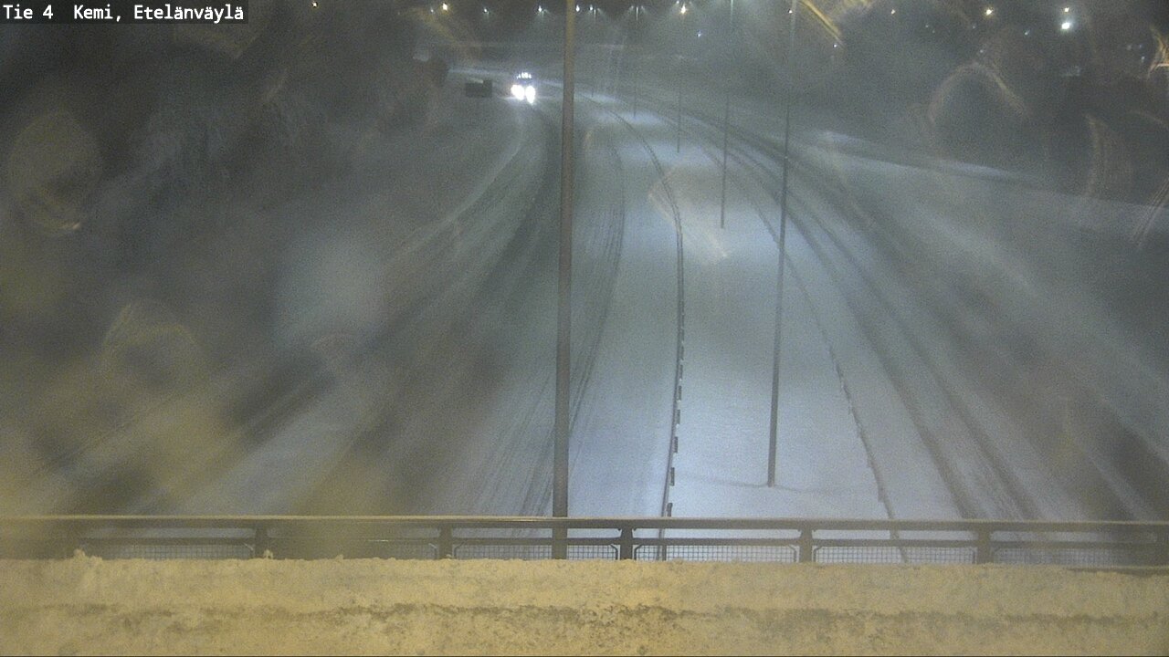 Weather Camera Image Road 4 Kemi, Etelänväylä, Kemi, Lappi