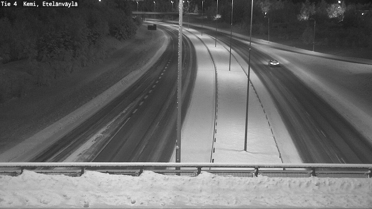 Kelikamerat Kuva Tie 4 Kemi, Etelänväylä, Kemi, Lappi