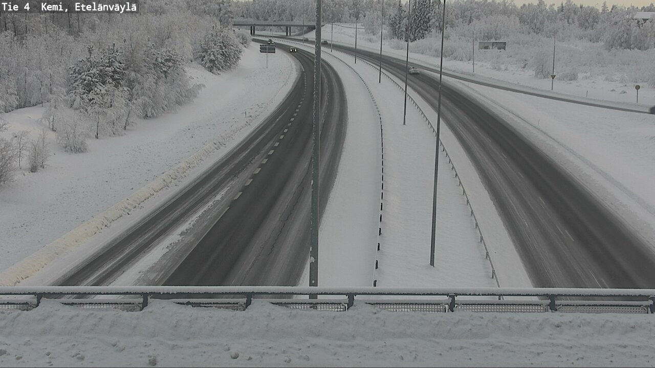 Kelikamerat Kuva Tie 4 Kemi, Etelänväylä, Kemi, Lappi