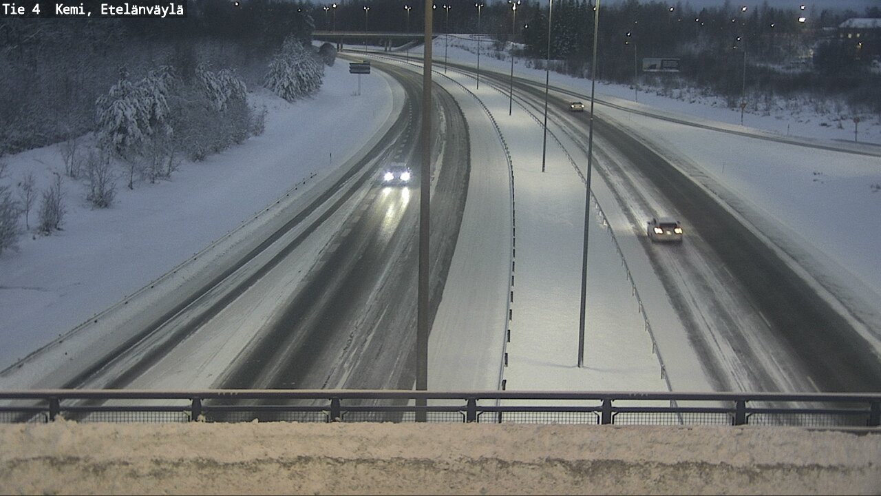 Kelikamerat Kuva Tie 4 Kemi, Etelänväylä, Kemi, Lappi