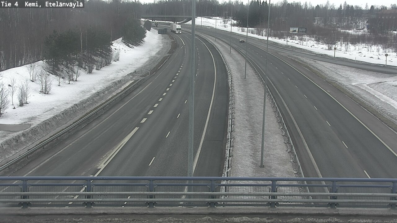 Kelikamerat Kuva Tie 4 Kemi, Etelänväylä, Kemi, Lappi
