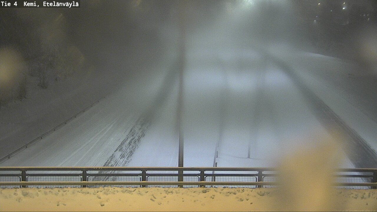 Kelikamerat Kuva Tie 4 Kemi, Etelänväylä, Kemi, Lappi